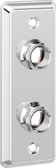 Trio Perfekta 8505113 Veggbrikke 2-Hulls, 60Cc