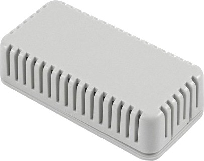 Hammond Electronics 1551V2GY 80 × 40 × 20 mm ABS Lys Grå Kabinett