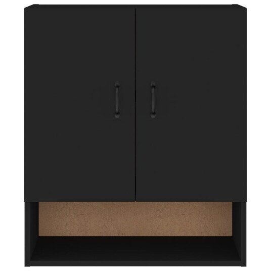 vidaXL Veggskap svart 60x31x70 cm konstruert tre
