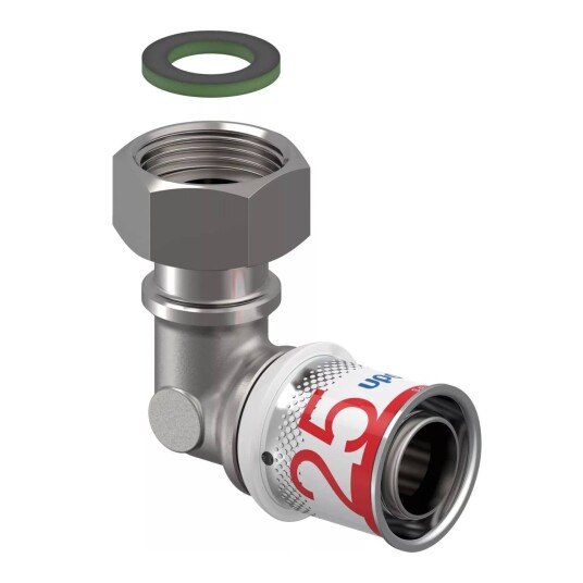 Uponor S-press Plus Albue Med Løpemutter 25mm-3 4 Tommer