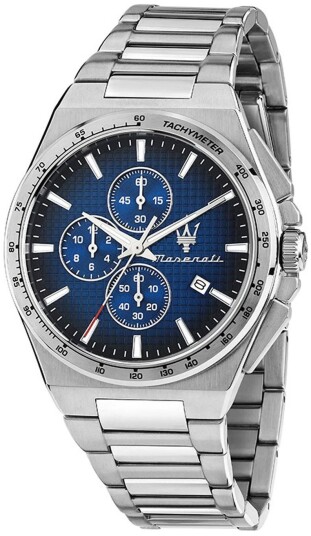 Maserati Herreklokke R8873653003 Velocita Blå/Stål Ø41 mm Maserati Herreklokke R8873653003 Velocita Blå/Stål Ø41 mm