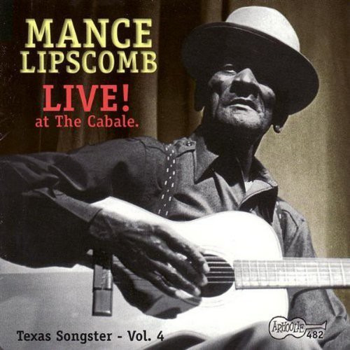Mance Lipscomb Live! At The Cabale CD