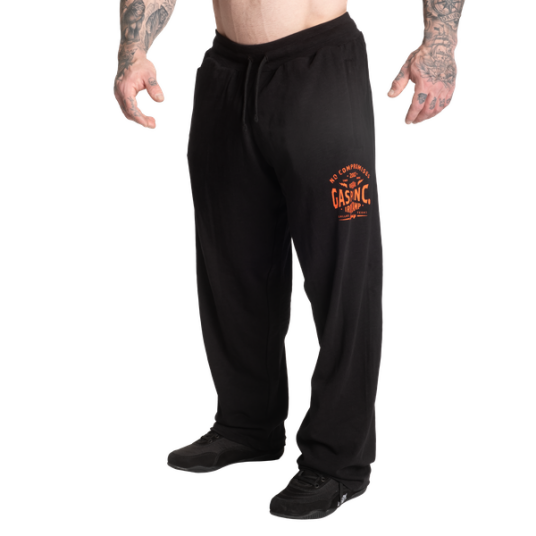 Gasp Gasp Inc Sweatpants Black/Flame / XLxLong
