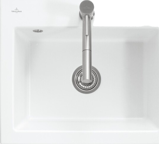 VILLEROY & BOCH SUBWAY 60 S KJØKKENVASK I PORSELEN MED C+