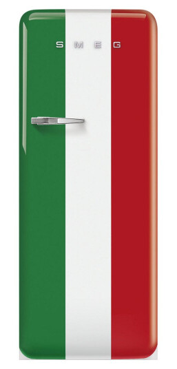 Smeg FAB28RDIT5 Kjøleskap Italienske flagget