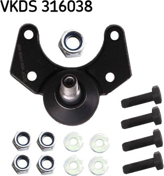 Bærekule SKF VKDS 316038
