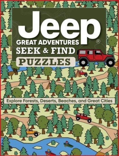 Jeep® Great Adventures Seek & Find Puzzles