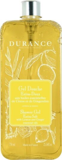 Durance Marseille Shower Gel Lemon Ginger 750ml