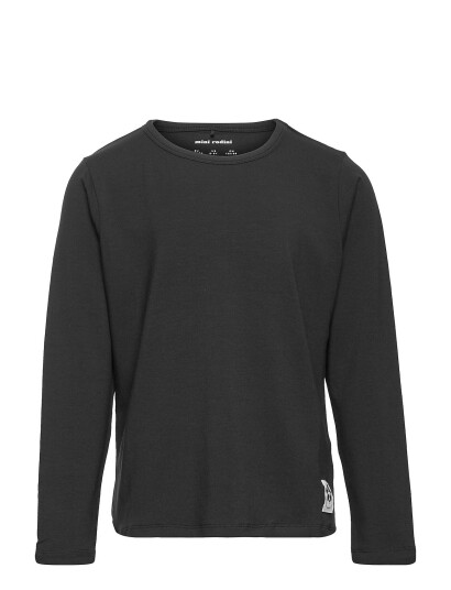 Mini Rodini Basic Ls Tee Tencel™ Black 56-62 Mini Rodini Basic Ls Tee Tencel™ Black 56-62