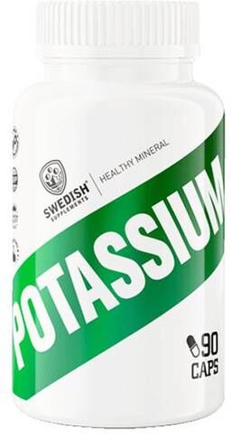 SWEDISH SUPPLEMENTS Swedish Potassium - kalium 90 kaps SWEDISH SUPPLEMENTS Swedish Potassium - kalium 90 kaps