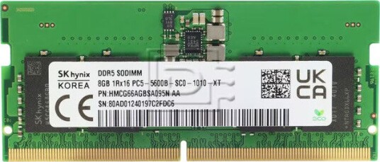 Rebuild IT HMCG6AGBSA095N-AA Hynix 8GB DDR5-5600MHz PC5-44800 non-ECC Unbuffered CL46 262-Pin