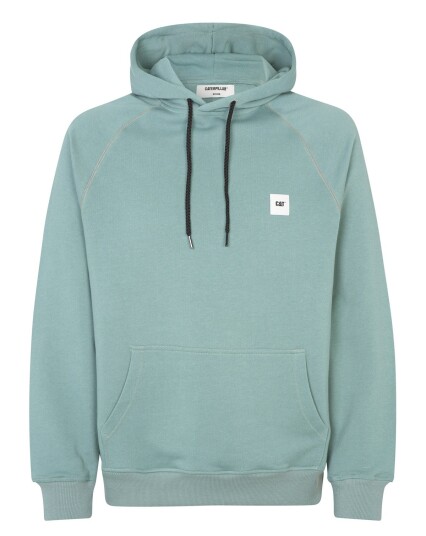 Caterpillar Basic Cat Labeled Hoodie Grønn