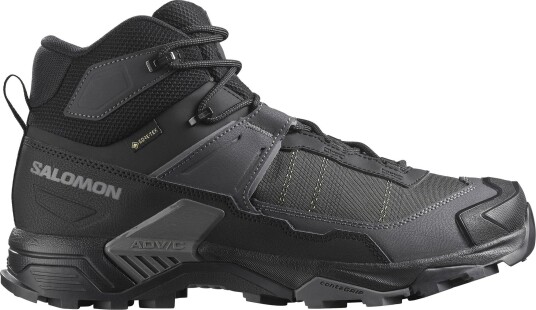 Salomon X Ultra 5 Mid Wide Gore-tex Black/asphalt/castlerock 45|45 1/3