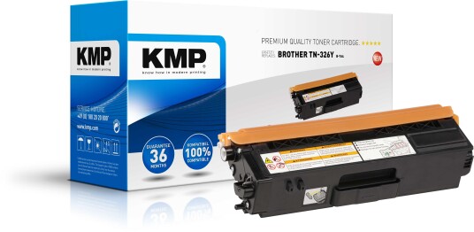 KMP B-T64 - høykapasitets - gul - kompatibel - tonerpatron (alternativ for: Brother TN326Y)
