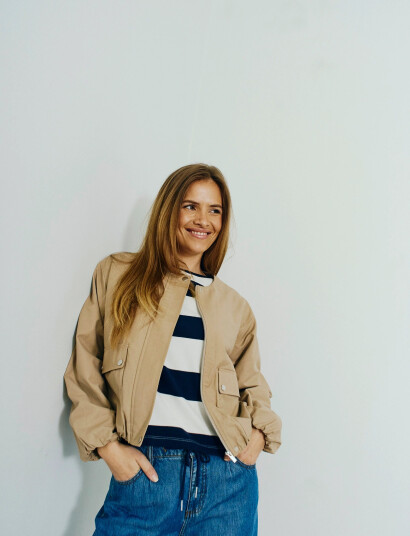 FREE/QUENT Fqcana Jacket Beige XXL