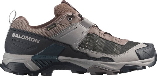 Salomon Men's X Ultra 5 GORE TEX Iron/Dark Navy/Gull Iron / Dark Navy / Gull 41 1/ 3
