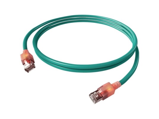 Sacon S/Ftp Kabel Kat.6A 1M T?Rkis 442626,1 SAC 442626.1