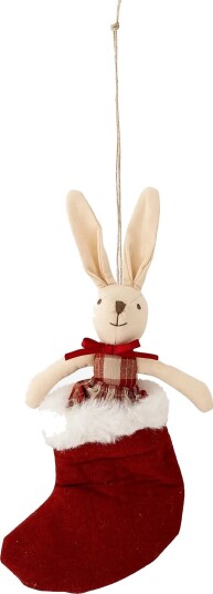 Bloomingville Noella Ornament - RED - 11X26X4 cm