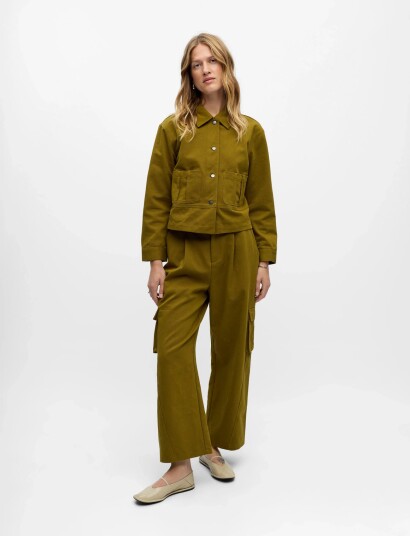 Object Objhalia Short Re Jacket E Aw Fair 25 Khaki green 42 Object Objhalia Short Re Jacket E Aw Fair 25 Khaki green 42