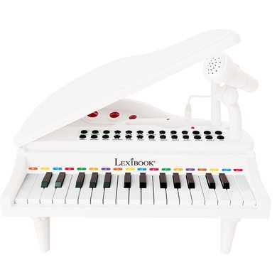 LEXIBOOK Disney Ice Queen 2 32 nøkler piano med mikrofon for sang