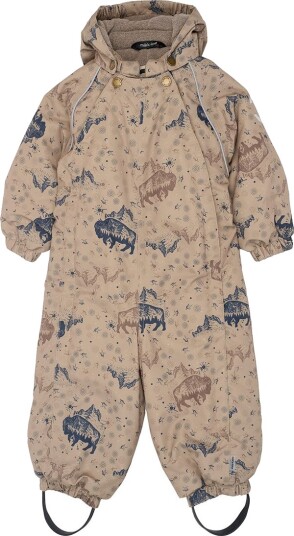 mikk-line Polyester Baby Suit Aop Beige 92