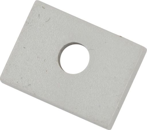 Ansell Lighting endestykke sparkling med hull 11,3x35,5 mm aluminium