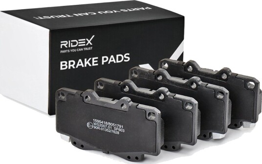 RIDEX 402B0679 Bremseklosser