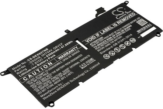 Batteri til Dell XPS 13 2018 etc