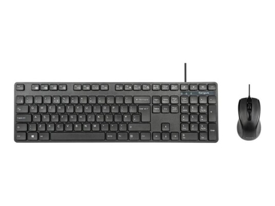 Targus Tastatur Og Mussett Full Size Bakteriedrepende USB Qwerty Spansk AKM622ES Targus Tastatur Og Mussett Full Size Bakteriedrepende USB Qwerty Spansk AKM622ES