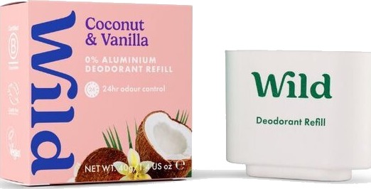 Wild deo coconut & vanilla refill 40 g Wild deo coconut & vanilla refill 40 g
