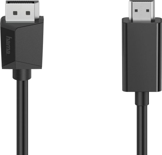 Hama 00205144 1,5 M Displayport Hdmi Hankjønn Hankjønn Rett