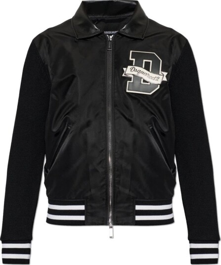 Dsquared2, Herre, Jakker, Svart, 2XL,