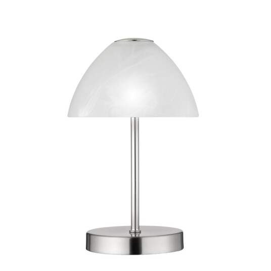 Bordlampe Queen Børstet stål Bordlampe Queen Børstet stål