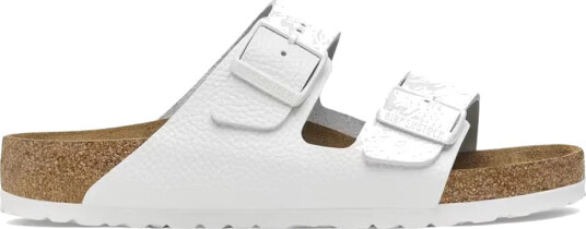 Birkenstock Women"s Arizona Natural Leather Narrow White 42