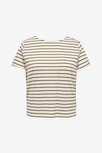 Only Carmakoma Genseren carJana S/S Miix Sweat Jrs Hvit