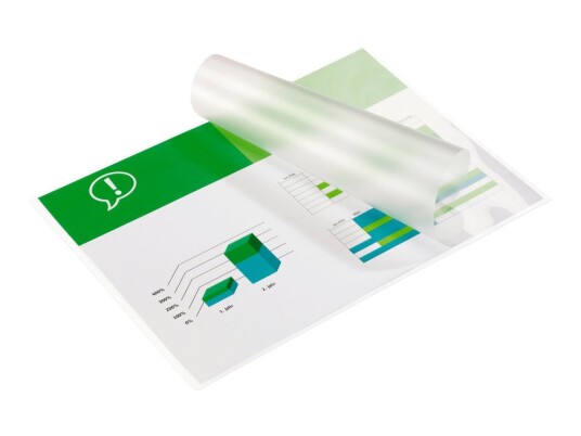 Gbc Document Laminating Pouch 250 Mikroner 50-Pack Glanset A3 297 X 420 Mm Lamineringspunger