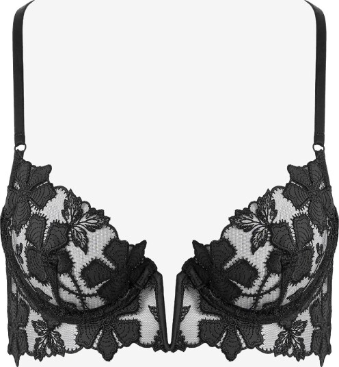 Bluebella Alara Wired Longline Bra   BLACK   70 D