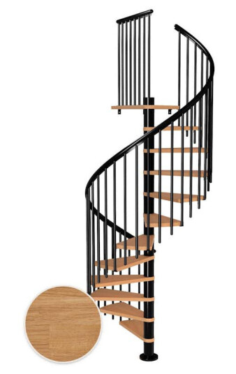 Spiraltrapp Dolle Montréal Eik Oljet Classic 4