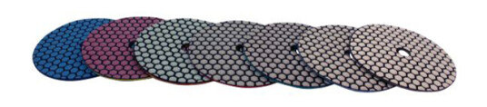Flexxtra 100278 Diamantslipeskive sett K50–K3000 Maskintilbehør & forbruk