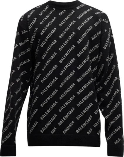 Balenciaga Herre Strikkevarer Svart M,