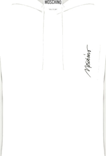 Moschino Herre Gensere & Hettegensere Hvit L,