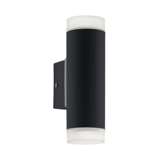 Eglo Riga Vegglampe Sort