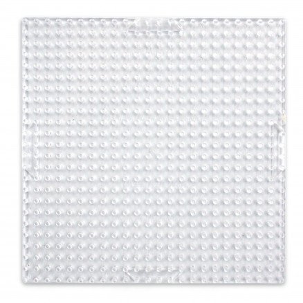 Pixelhobby Midi XL Perleplate Firkant Transparent 6x6cm 1 stk