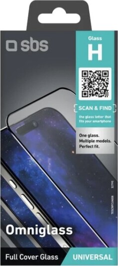 Sbs Omniglass H, Universell, Ripebestandig, Gjennomsiktig, 1 Stykker