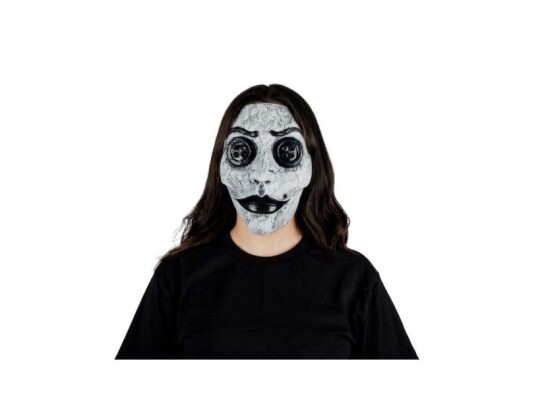 Partychimp Uhyggelig Dukke Maske