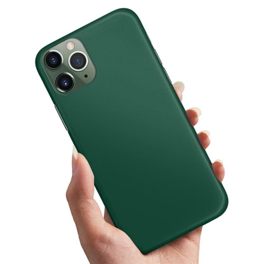 iPhone 12 Mini - Deksel/Mobildeksel Mørkegrønn