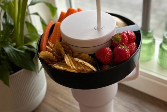 Liquide Snackbolle til tumbler 1.2L sort Liquide Snackbolle til tumbler 1.2L sort