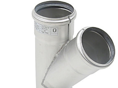 Blücher Gr Rør 45Gr 75mm Med O Ring Rf Syrefast Stål Blücher Gr Rør 45Gr 75mm Med O Ring Rf Syrefast Stål