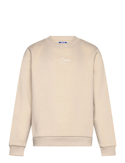 Jack & Jones Jjjin Sweat Crew Neck Mni Beige 128 Jack & Jones Jjjin Sweat Crew Neck Mni Beige 128