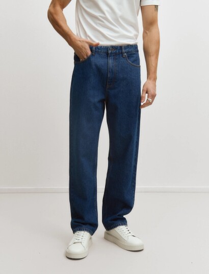Enkel Studio Jeans Loose Esconrad   Blue   36 x 34